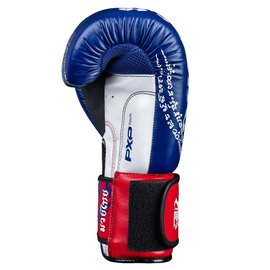 Боксерские перчатки Phantom Muay Thai Blue 12 унций (PHBG2496-12), Вес: 12 унций, Цвет: Синий, изображение 5