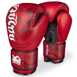 Боксерские перчатки Phantom Muay Thai Red 10 унций (PHBG2505-10), Вес: 10 унций