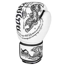 Боксерские перчатки Phantom Muay Thai White 14 унций (PHBG2495-14), Вес: 14 унций, Цвет: Белый, изображение 2