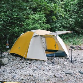 Палатка Naturehike CNK2300ZP024, трехместная, желтая (6976023923661), Цвет: Yellow, изображение 2