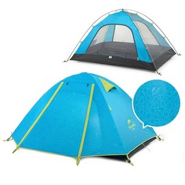 Палатка Naturehike P-Series NH18Z022-P, 210T/65D, двухместная, голубая (6975641887911), Цвет: Blue, изображение 3