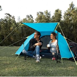 Палатка Naturehike P-Series NH18Z022-P, 210T/65D, двухместная, голубая (6975641887911), Цвет: Blue, изображение 4