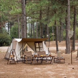 Палатка Naturehike с навесом CNH22ZP029, светло-коричневая (6975641887829), изображение 6