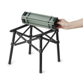 Стол раскладной Naturehike CNH22JU050, алюминий, темно-зеленый (6975641885368), Цвет : Темно-зелений, изображение 2