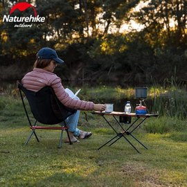 Стол раскладной облегченный Naturehike NH19Z027-Z, сетка/алюминий, черный (6927595736777), Материал каркаса: Алюминий, изображение 2