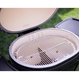 Керамический угольный гриль Primo Large Oval All in One PGCLGCG, изображение 4