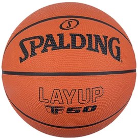 Мяч баскетбольный Spalding Layup TF-50 оранжевый size 7 (84332Z), Размер: 7, Цвет: Оранжевый