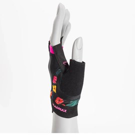 Перчатки для фитнеса MadMax MFG-770 Flower Power Gloves Black/Pink M (MFG-770_M), Размер: M, изображение 4