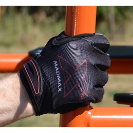 Перчатки для фитнеса MadMax MXG-103 X Gloves Black/Grey L (MXG-103-BLK_L), Размер: L, изображение 6