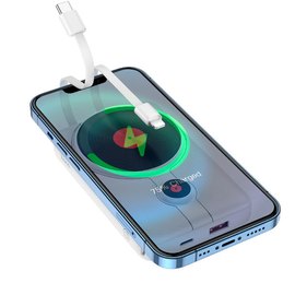 Повербанк HOCO Path J92 10000 mAh 22.5W White (6931474771773), Цвет : Белый, изображение 5