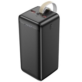 Повербанк HOCO Smart charge J111D 50000 mAh 30W Black (6931474795823), Цвет : Чёрный