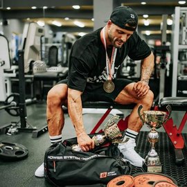 Сумка спортивная Power System PS-7012 Gym Bag-Dynamic 38 л Black/Red (7012BR-3), изображение 3