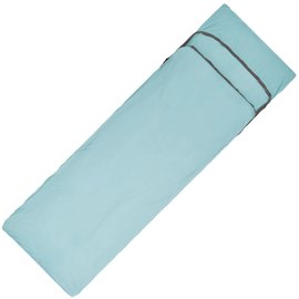 Вкладыш для спального мешка Sea to Summit Comfort Blend Sleeping Bag Liner Rectangular w/ Pillow Sleeve Aqua Sea Blue (STS ASL032071-250201)