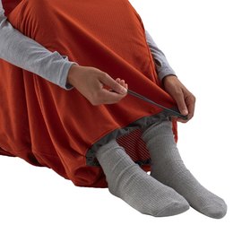 Вкладыш для спального мешка Sea to Summit Reactor Fleece Sleeping Bag Liner Picante Red Standart Mummy w/ Drawcord (STS ASL031031-191904), Максимальный рост пользователя, см: 198 см, изображение 6
