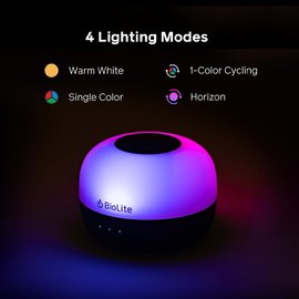 Ліхтар кемпінговий Biolite Alpenglow Mini 150, Charcoal (BLT LNC0101), Колір: Charcoal, зображення 2