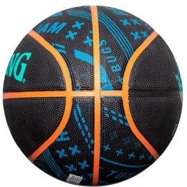 М'яч баскетбольний Spalding Space Jam Tune Squad Roster синій/чорний/мультиколор size 7 (84540Z), зображення 3