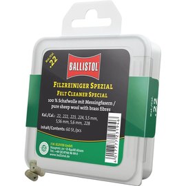 Патч для чищення Ballistol повстяний спеціальний .22 60 шт/уп 23194