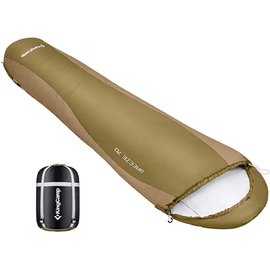Спальный мешок KingCamp Breeze 70 L Olive KS2020, Цвет : Оливковый, изображение 2