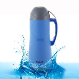 Термос Ofenbach 1800мл со стеклянной колбой синий KM-101322, Цвет: Blue, изображение 2