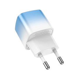 Зарядний пристрій Hoco Type-C to Lightning cable single port charge set C101A Type-C, PD, 3A/20W Blue (000008943), зображення 5