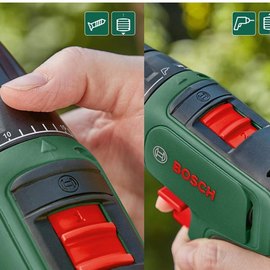 Аккумуляторный дрель-шуруповерт Bosch EasyDrill 1200 + набор бит и сверл (06039D3007), изображение 4