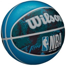 М'яч баскетбольний  Wilson NBA DRV Plus Vibe BSKT Black/Blue size 5 (WZ3012602XB5), Розмір: 5, Колір: Синій, зображення 2