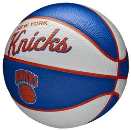 Мяч баскетбольный Wilson NBA Team Retro BSKT Mini NY Knicks size 3 (WTB3200XBNYK), изображение 2