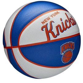 Мяч баскетбольный Wilson NBA Team Retro BSKT Mini NY Knicks size 3 (WTB3200XBNYK), изображение 3