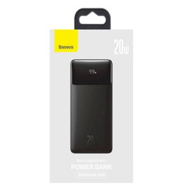 Повербанк Baseus Bipow Cable USB to Micro 25cm 20000 mAh 20W Black (PPBD050501), изображение 6