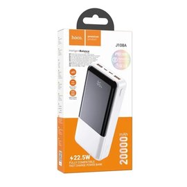Повербанк HOCO Universe J108A 20000 mAh 22.5W White (6931474791221), Ёмкость: 20 000 mAh, Цвет : Белый, изображение 3