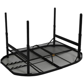 Стол Bo-Camp Northgate Oval 120x80 cm Black/Grey (1404187) DAS302568, изображение 2