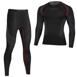Комплект термобелья мужской Spokey Lee set XL/XXL black 928782