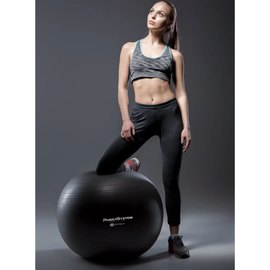 Мяч для фитнеса (фитбол) Power System PS-4012 Ø65 cm PRO Gymball Black (4012BK-0), изображение 4