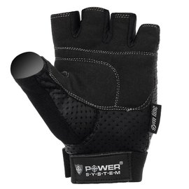 Перчатки для зала Power System PS-2500 Black XXL (PS-2500_2XL_Black), Размер: XXL, Цвет: Чёрный, изображение 4
