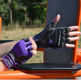 Перчатки для зала Power System PS-2570 Purple M (PS-2570_M_Purple), Размер: M, Цвет: Фиолетовый, изображение 4