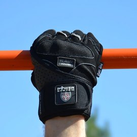 Перчатки для зала Power System Raw Power PS-2850 Black M (PS-2850_M_Black-Grey), Размер: M, Цвет: Чёрный, изображение 6