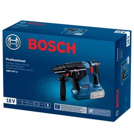 Аккумуляторный перфоратор Bosch Professional GBH 187-Li SDS-Plus (каркас) (0611923020), изображение 6