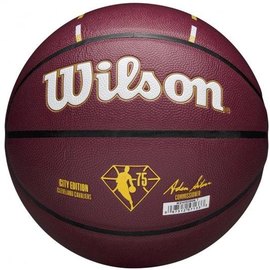 Мяч баскетбольный Wilson NBA Team City Collector BSKT CLE Caval size 7 (WZ4003906XB7), Размер: 7, Цвет: Коричневый