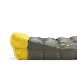 Спальный мешок Sea to Summit Spark -18C/0F Regular, Beluga Black (STS ASL041072-050108), Диапазон комфорта по женщине (базовый): -10 &deg;C, Полная длина, см: 185 см, изображение 3