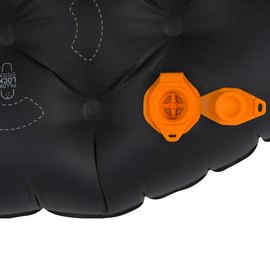 Коврик надувной Sea To Summit Ether Light XT Extreme Mat, Rectangular Large, Black/Orange (STS AMELXTEXMRL), изображение 4