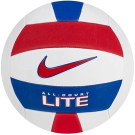 М'яч волейбольний Nike All Court Lite Volleyboll Deflated White/University Red/Game Royal/UN розмір 5 (N.100.9071.124.05)