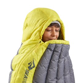 Спальный мешок Sea to Summit Spark Women's -9C/15F Long, Pewter Grey (STS ASL041071-351706), Диапазон комфорта по женщине (базовый): -9 &deg;C, Полная длина, см: 185 см, изображение 4