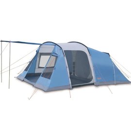 Палатка Pinguin Interval 4 Steel, Blue (PNG 152456), Вместимость: Четырёхместные, Материал каркаса (дуг): Сталь, Цвет: Blue