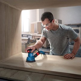 Эксцентриковая шлифмашина Bosch Professional GEX 125 (06013A8020), изображение 4