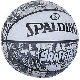 Мяч баскетбольный Spalding Graffitti серый size 7 (84375Z), изображение 2