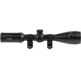 Оптический прицел Hawke Fast Mount 3-9x40 AO сетка Mil Dot, кольца на Weaver (11523), изображение 4