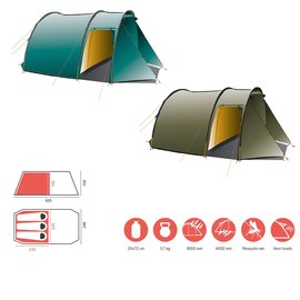 Палатка Grand Canyon Robson 3 Alu Capulet Olive (30921260) DAS302741, изображение 3