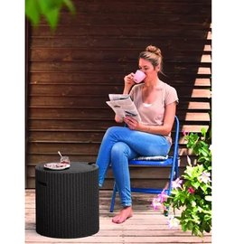 Стол-сундук Keter Cool Stool пластик коричневый (7290106923621), изображение 3