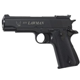 Страйкбольный пистолет ASG STI Lawman кал.6 мм Black (14770)