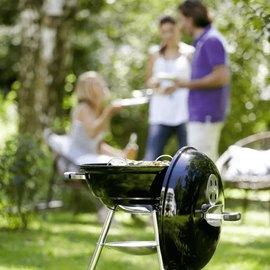 Угольный гриль Weber Compact Kettle 47 см черный 1221004, изображение 5